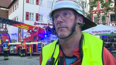 FEUERWEHRINTERVIEW! Markgroeningen: Mehrere Tote und Verletzte nach Brand in Gemeinschaftsunterkunft
